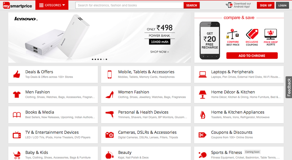 mysmartprice eticaret sitesi