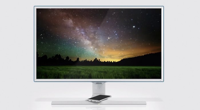 Samsung mobil cihazları kablosuz şarj edebilen monitör geliştirdi