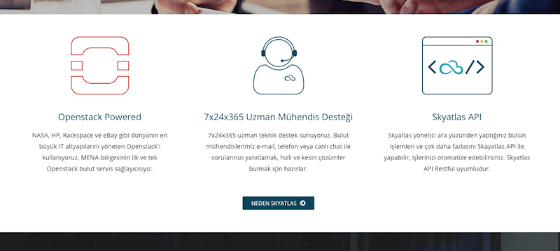 SkyAtlas bulut bilisim sunucu