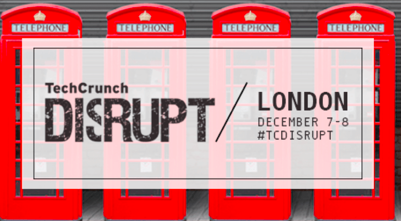 Disrupt London 2015 bu yıl 7-8 Aralık'ta düzenleniyor