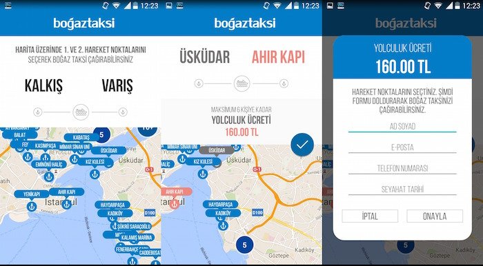 Boğaz Taksi, online tekne kiralamadan sonra Boğaz'da deniz taksi hizmeti veriyor