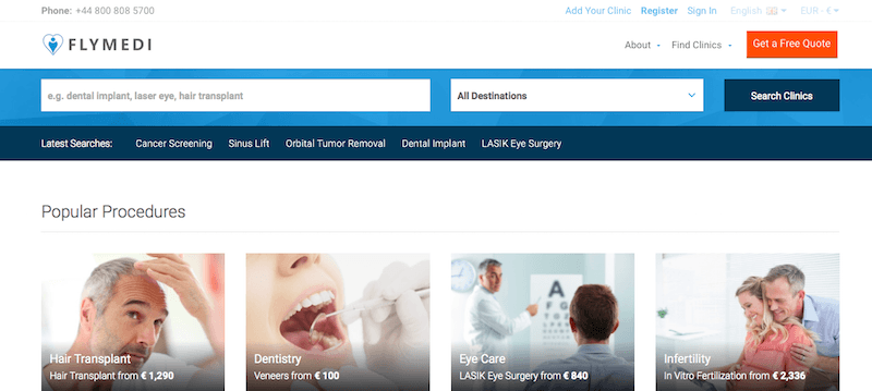 Flymedi saglik turizmi pazar yeri