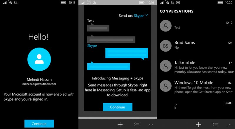 Microsoft, Messaging Skype uygulamasını sessiz sedasız Windows Store'a yükledi