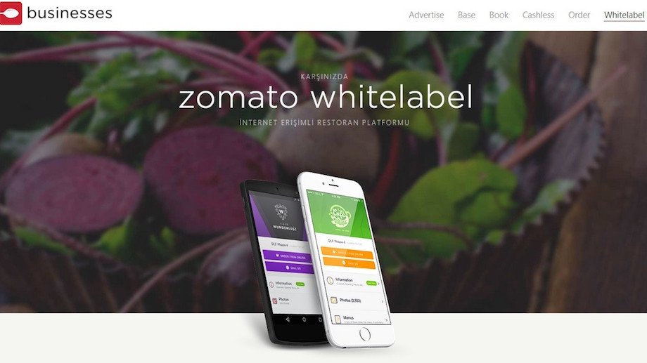Zomato, White Label platformuyla offline restoranları da hedef kitlesine dahil etti