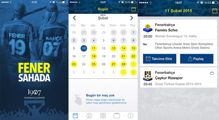 FenerSahada mobil uygulamasının yeni versiyonu yayınlandı