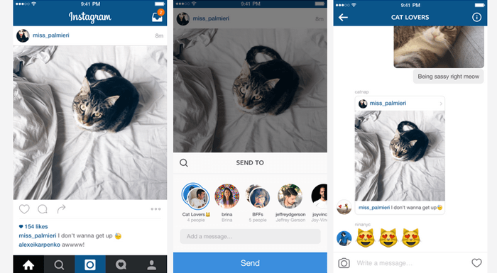 Instagram'ın özel mesajlaşma özelliği yenilendi