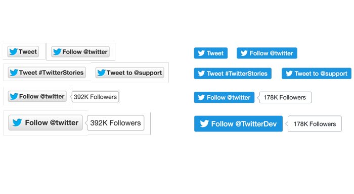 Twitter bütün butonlarının tasarımını yeniliyor