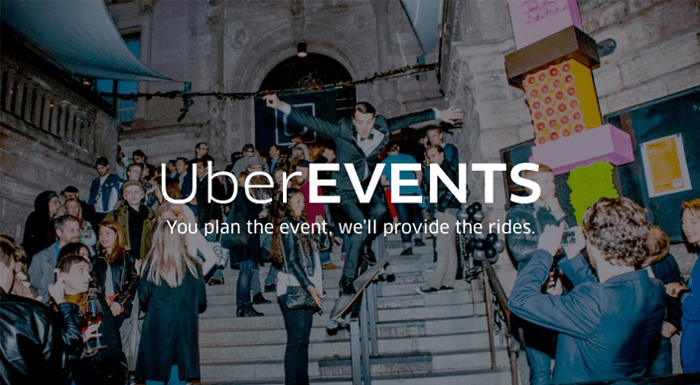 Uber etkinlikler için UberEVENTS'i duyurdu