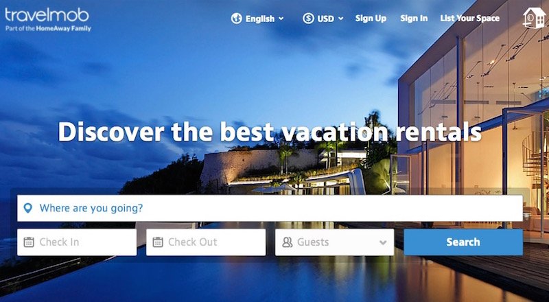 Hemenkiralik yatırımcısı HomeAway, Singapurlu Travelmob'daki kalan hisseleri de satın aldı