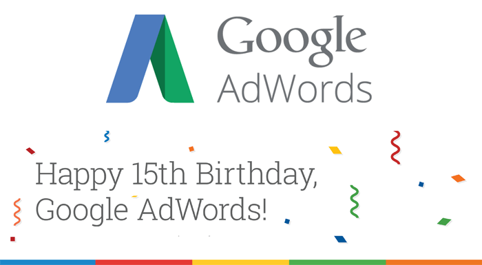 Google'ın reklam servisi Adwords 15'inci yaşını kutladı [İnfografik]