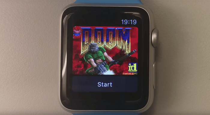 Geliştiriciler Doom'u Apple TV ve Apple Watch'ta çalıştırdı