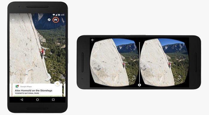 Google Street View'a sanal gerçeklik desteği geldi