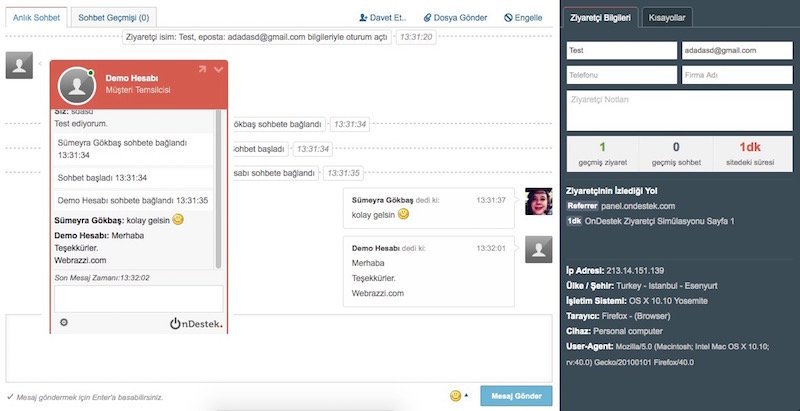 ondestek cnalı destek araci