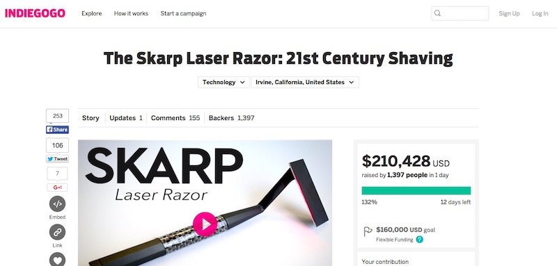 skarp indiegogo