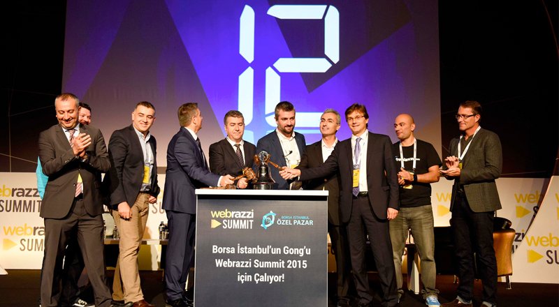 Webrazzi Summit, Borsa İstanbul gongu ile başladı!