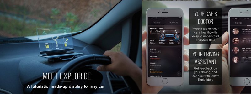 Exploride-heads-up-car-display
