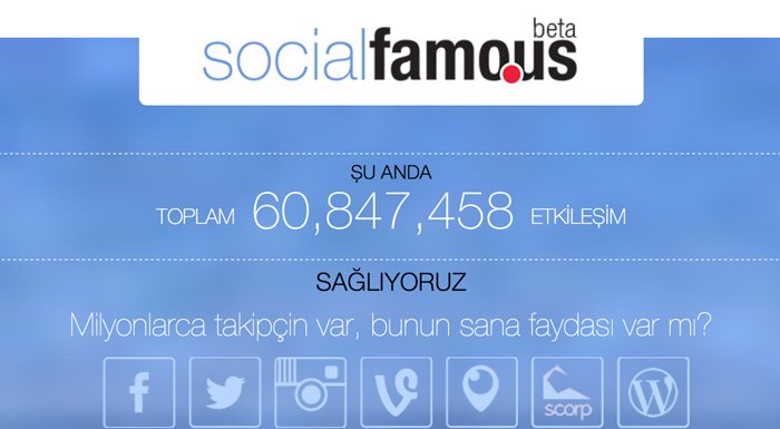 SocialFamous: Ajanslarla fenomenleri bir araya getiren yerli reklam mecrası