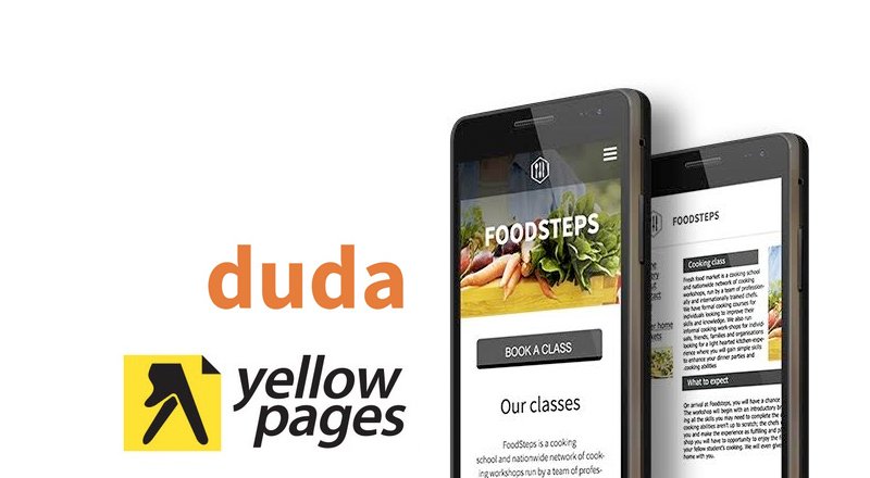 Yellow Pages,  Duda işbirliğiyle KOBİ'leri mobil uyumlu internet sitesi sahibi yapmak istiyor