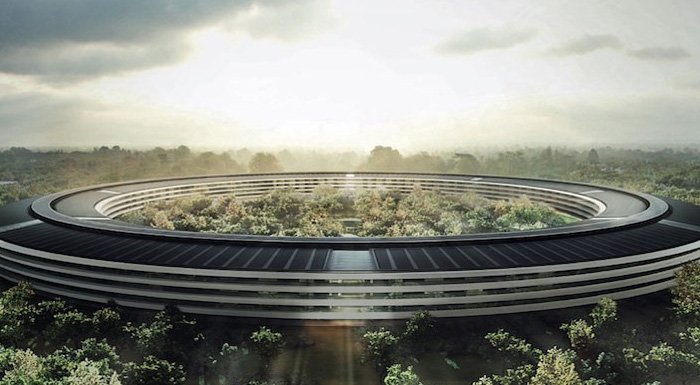 Steve Jobs'ın temelini attığı yeni Apple kampüsünün inşaatı son aşamada [Video]