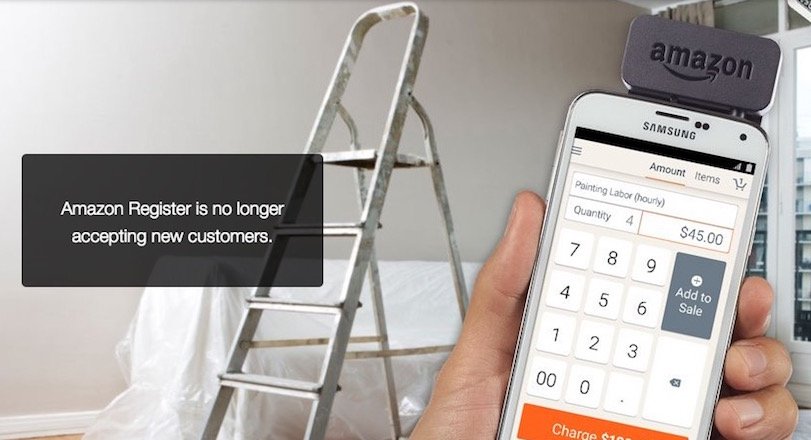 Amazon, Square'in rakibi ödeme sistemi Register'ı kapatıyor