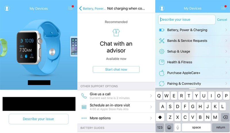 apple-mobil-destek-uygulamasi