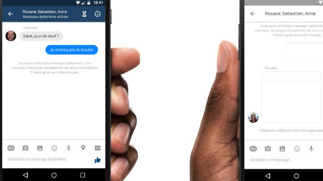 Facebook Messenger, Snapchat tarzı mesajlaşmayı deniyor