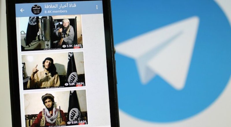 Telegram bu hafta DAEŞ ile bağlantılı 78 iletişim kanalını kapattığını açıkladı