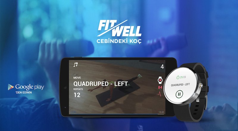 207 ülkede 620 bin üyeye ulaşan FitWell, Android Wear uygulamasını tanıttı