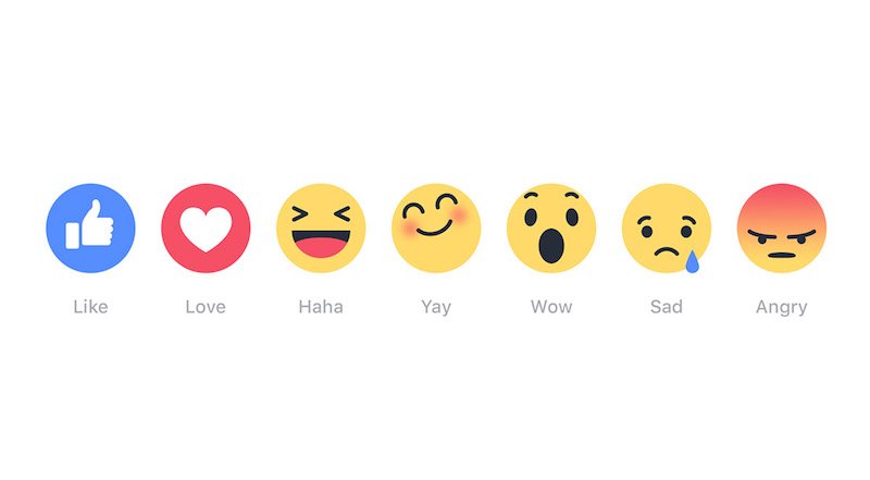 Facebook Reactions tüm kullanıcılara açılıyor