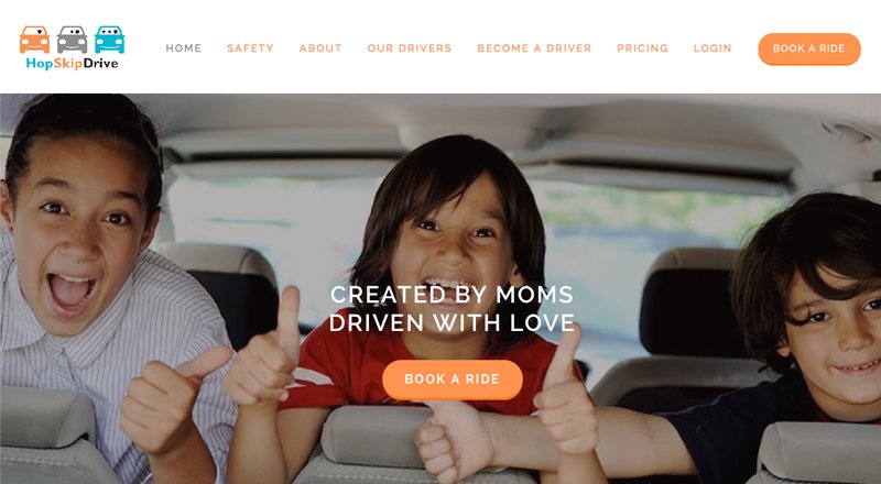 HopSkipDrive, çocukların Uber'i olmak istiyor