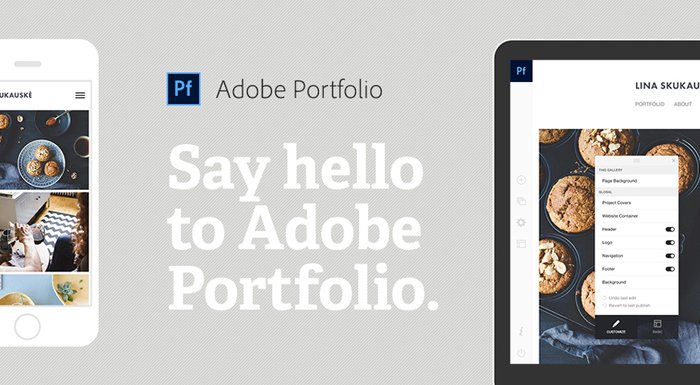 Adobe yaratıcı kişiler için Adobe Portfolio hizmetini tanıttı