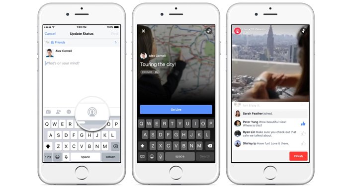 Facebook canlı yayın video özelliğini tüm ABD'li kullanıcılara açtı