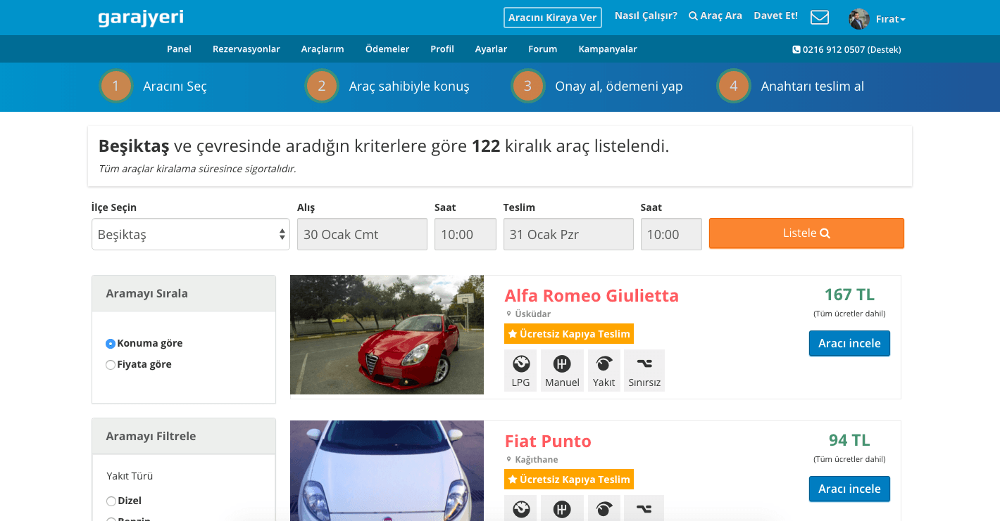garaj-yeri-arac-kirala