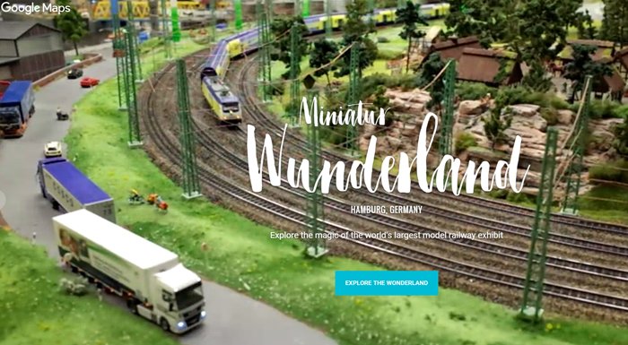 Google minyatür harikalar diyarını Street View'a taşıdı