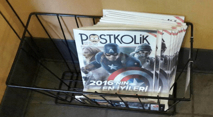 Her ay 500 noktada okuyucusuyla buluşan Postkolik, web yayınına başladı