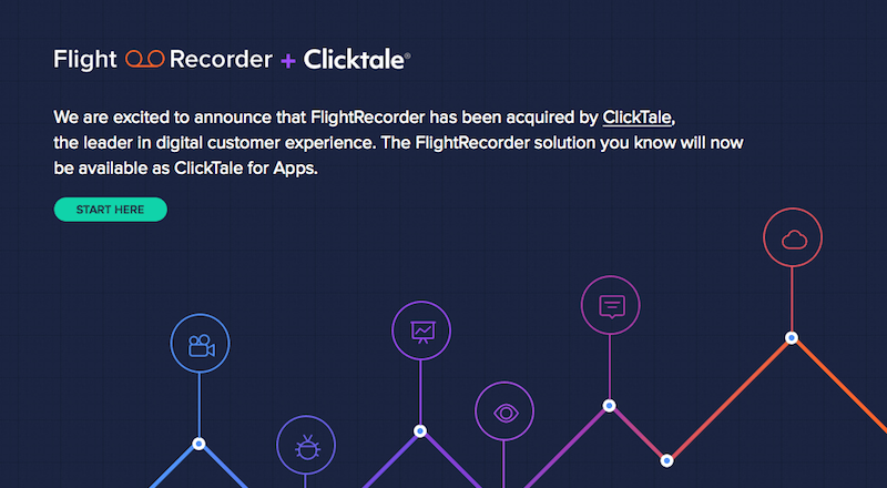 Yerli mobil SaaS girişimi FlightRecorder, Clicktale tarafından satın alındı