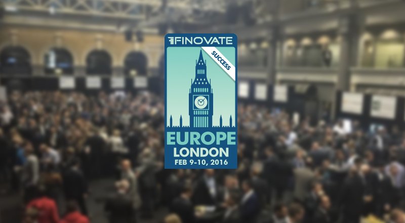 FinovateEurope 2016, Avrupa'nın finansal teknoloji girişimlerini ağırladı