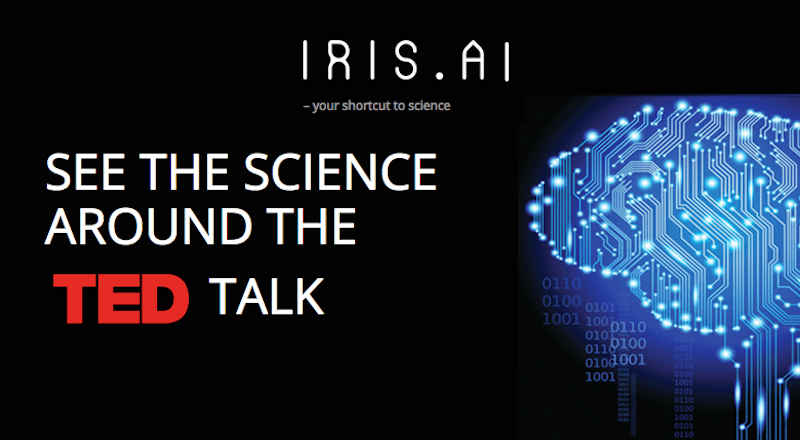 IRIS, yapay zeka algoritmasıyla TED konuşmalarıyla ilgili bilimsel araştırmaları buluyor