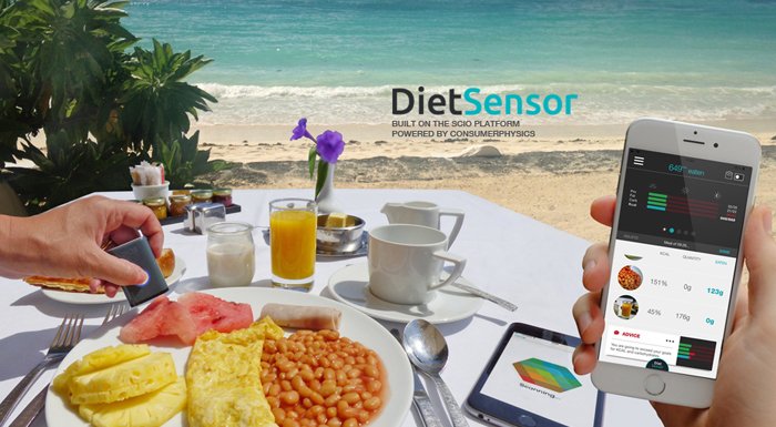 Yiyeceklerin kalorilerini ölçebilen girişim: DietSensor