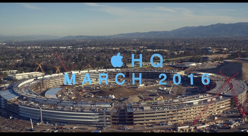 Apple Campus yükselmeye devam ediyor [Yeni video]