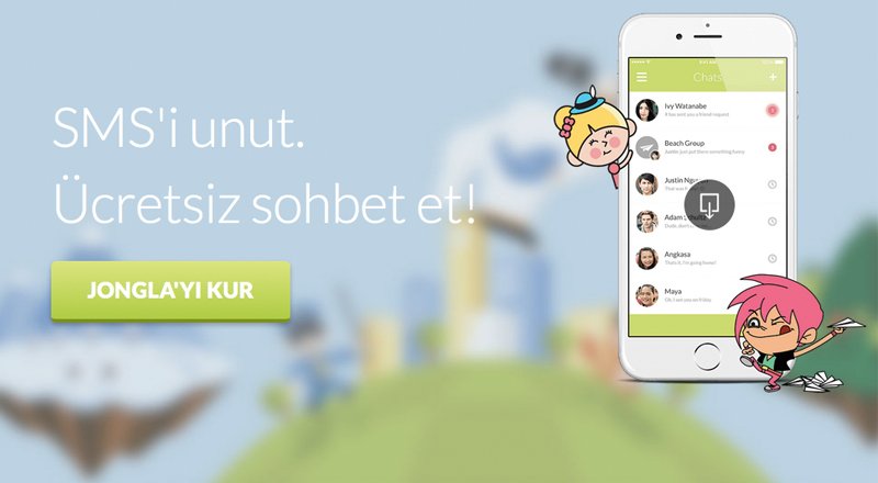 Mobil mesajlaşma uygulaması Jongla, Türkiye dahil gelişen pazarlarda hızlı büyüyor