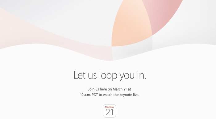 Apple, 21 Mart etkinliği için davetleri basına gönderdi