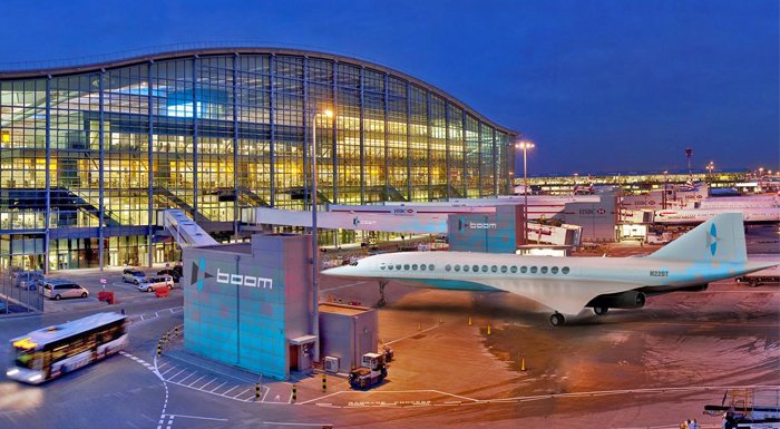 Süpersonik yolcu uçağı için Boom'a 5 milyar dolarlık niyet mektubu