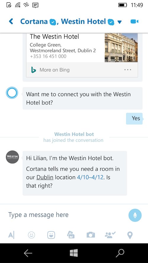 cortana bot