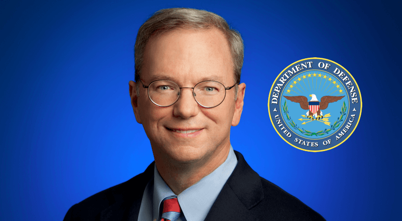 Eric Schmidt, Pentagon'un yeni İnovasyon Danışma Kurulu'na başkanlık edecek