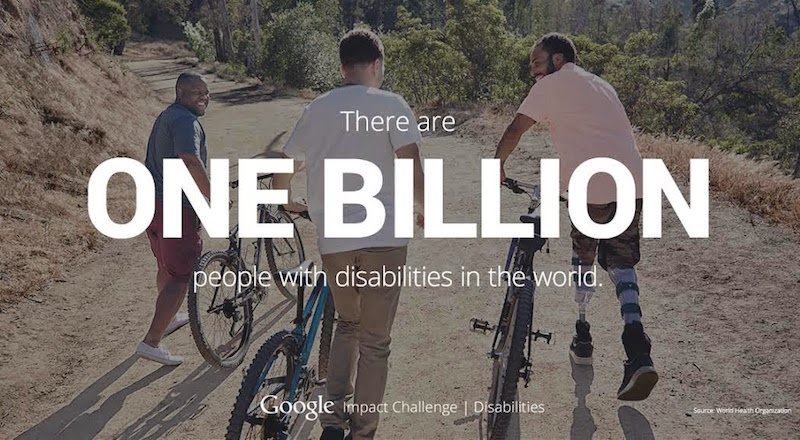 Google, 1 milyar engelli insanın hayatına dokunacak 29 projeyi ödüllendirdi