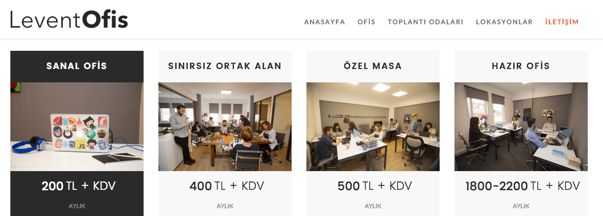 Levent ofis sanal ofis