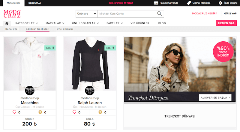 Modacruz, yılın ilk çeyreğinde yüzde 500 büyüdü