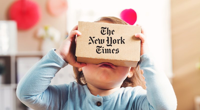 NY Times, yeni bir VR film yayınlayacak ve 300 bin cardboard daha dağıtacak
