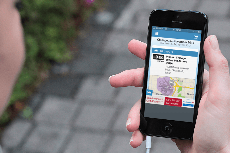 Seyahat uygulaması Tripit